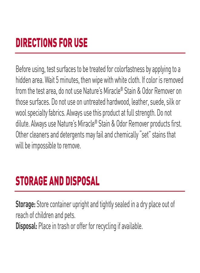 نايتشرز ميريكل مزيل بقع وروائح الكلاب من ناتشرز ميراكل، تركيبة إنزيمية للفوضى اليومية، 24 أونصة سائلة - Image 3